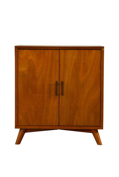 Flynn Small Bar Cabinet, Chestnut