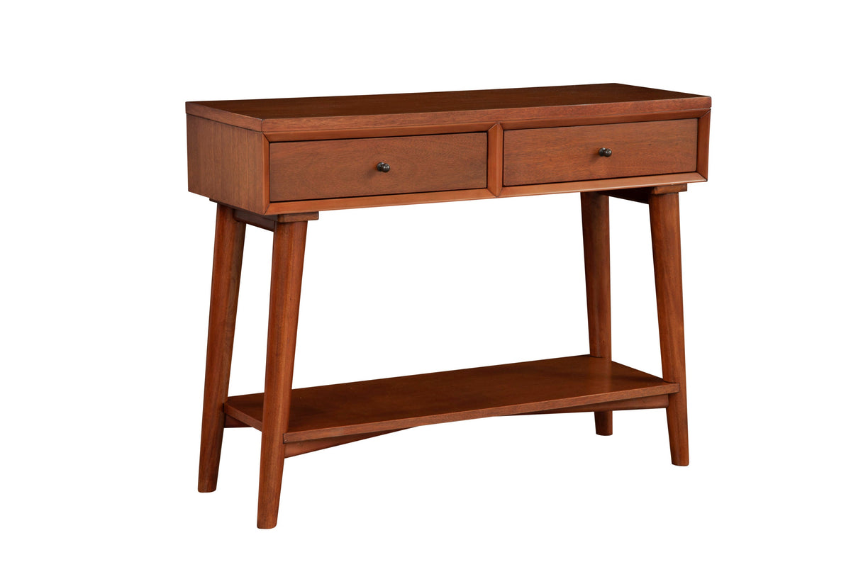 Flynn Console Table, Chestnut