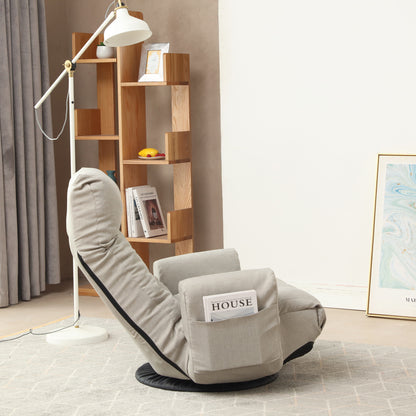 Adjustable Lounge Sofa Chair Gray