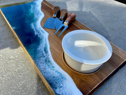 Acadia Charcuterie Board Gift set