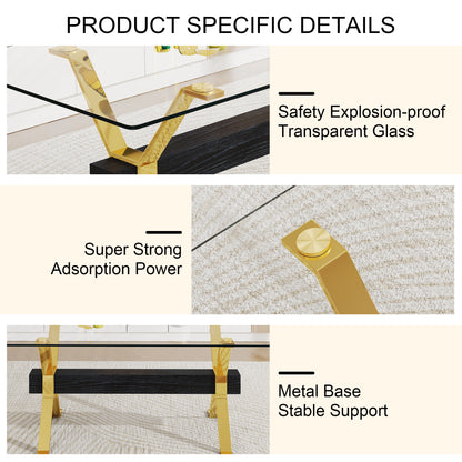 Tempered Glass Dining Table