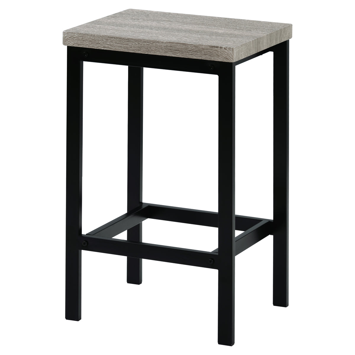 Counter Height Dining Table Set (4 pcs) – Gray Finish