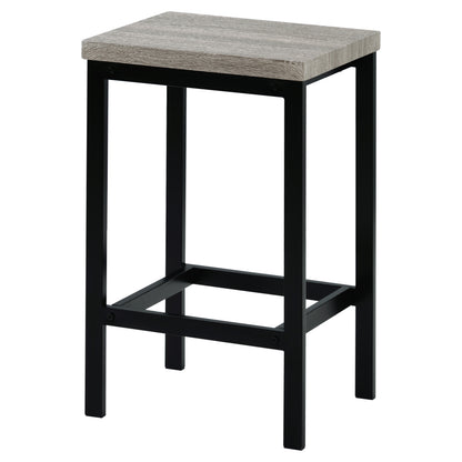 Counter Height Dining Table Set (4 pcs) – Gray Finish