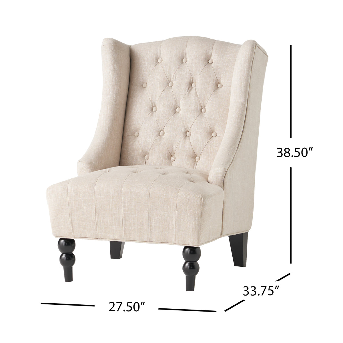 High Back Club Chair