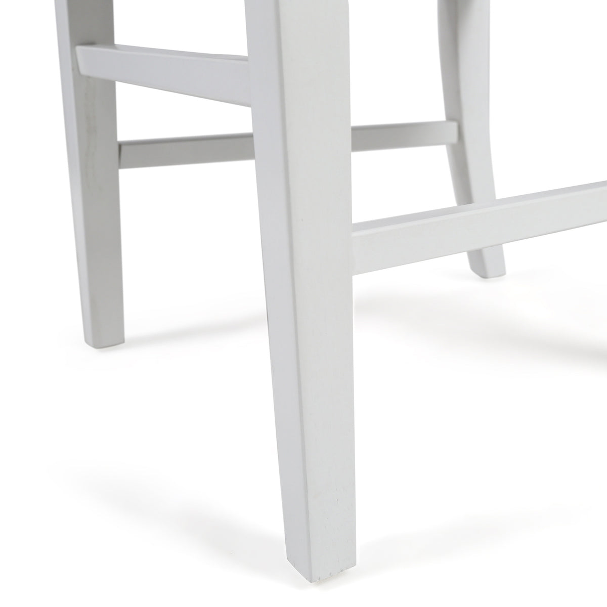 Roshan Farmhouse Dining Chair Set (2 pcs) – White & Walnut