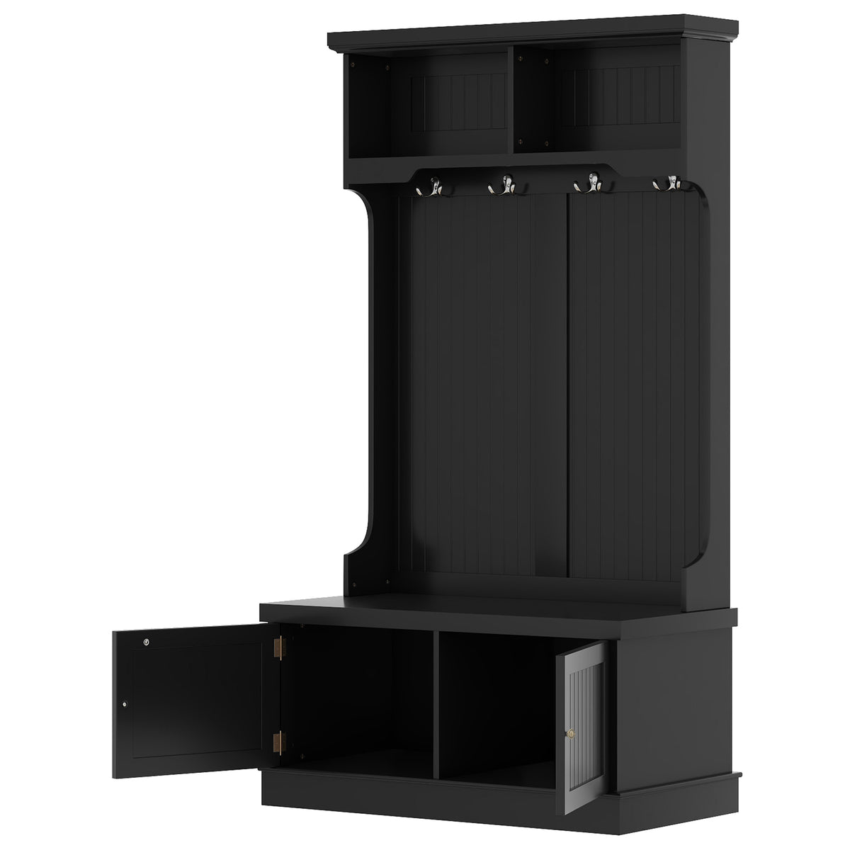 Hall Tree with Storage Bench