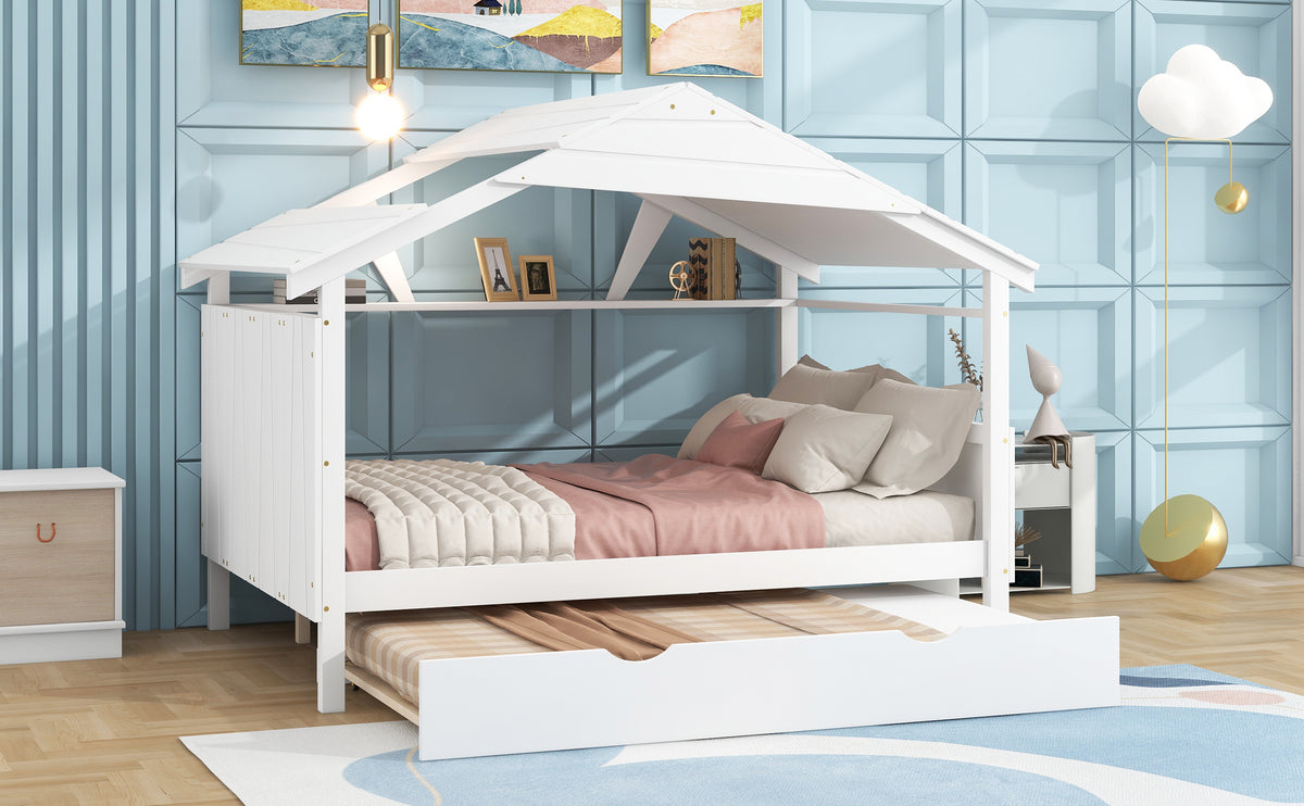 Full House Bed White