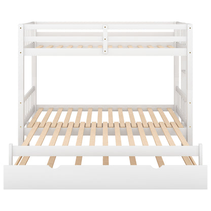 Pull-Out Bunk Bed White