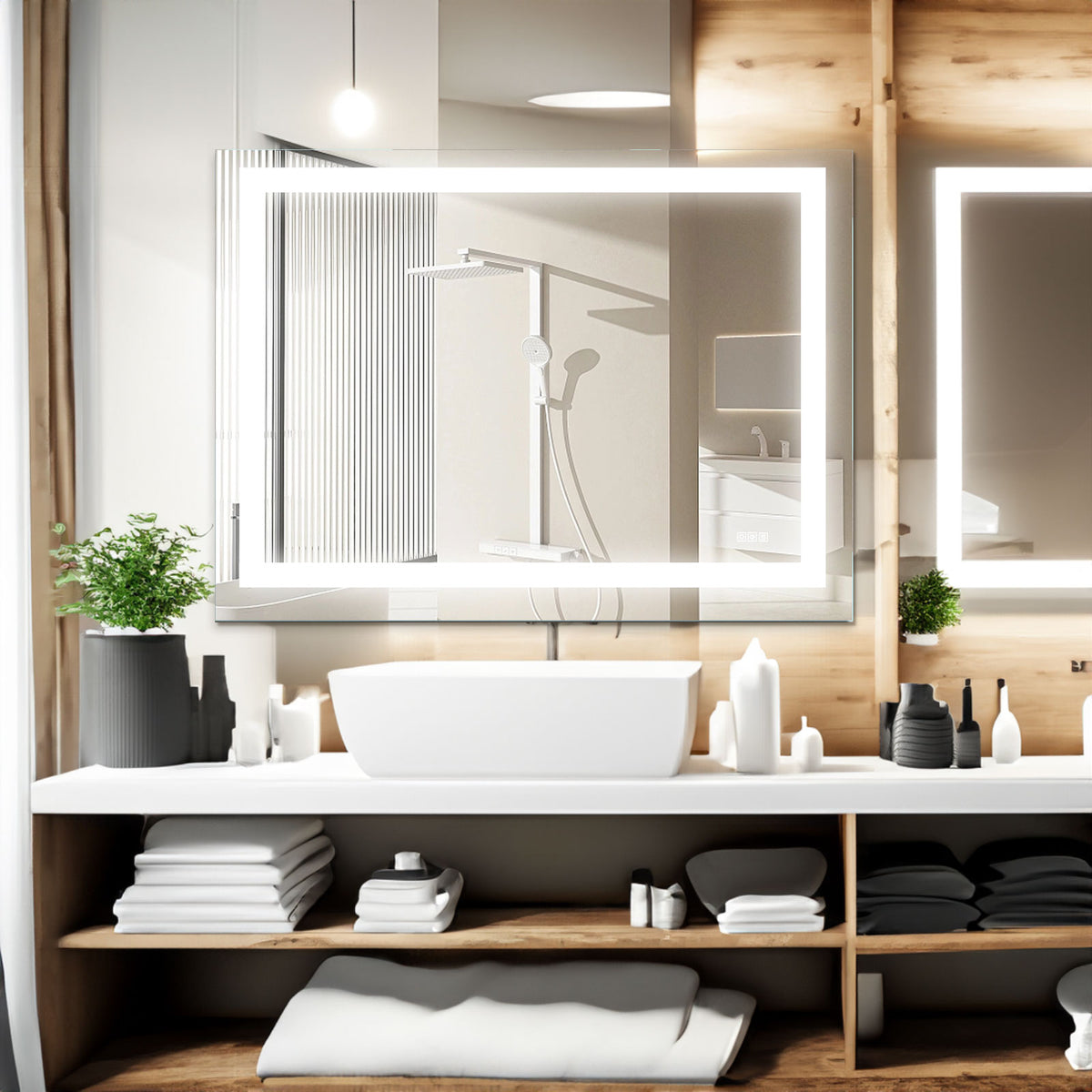 LED Vanity Mirror 48x36