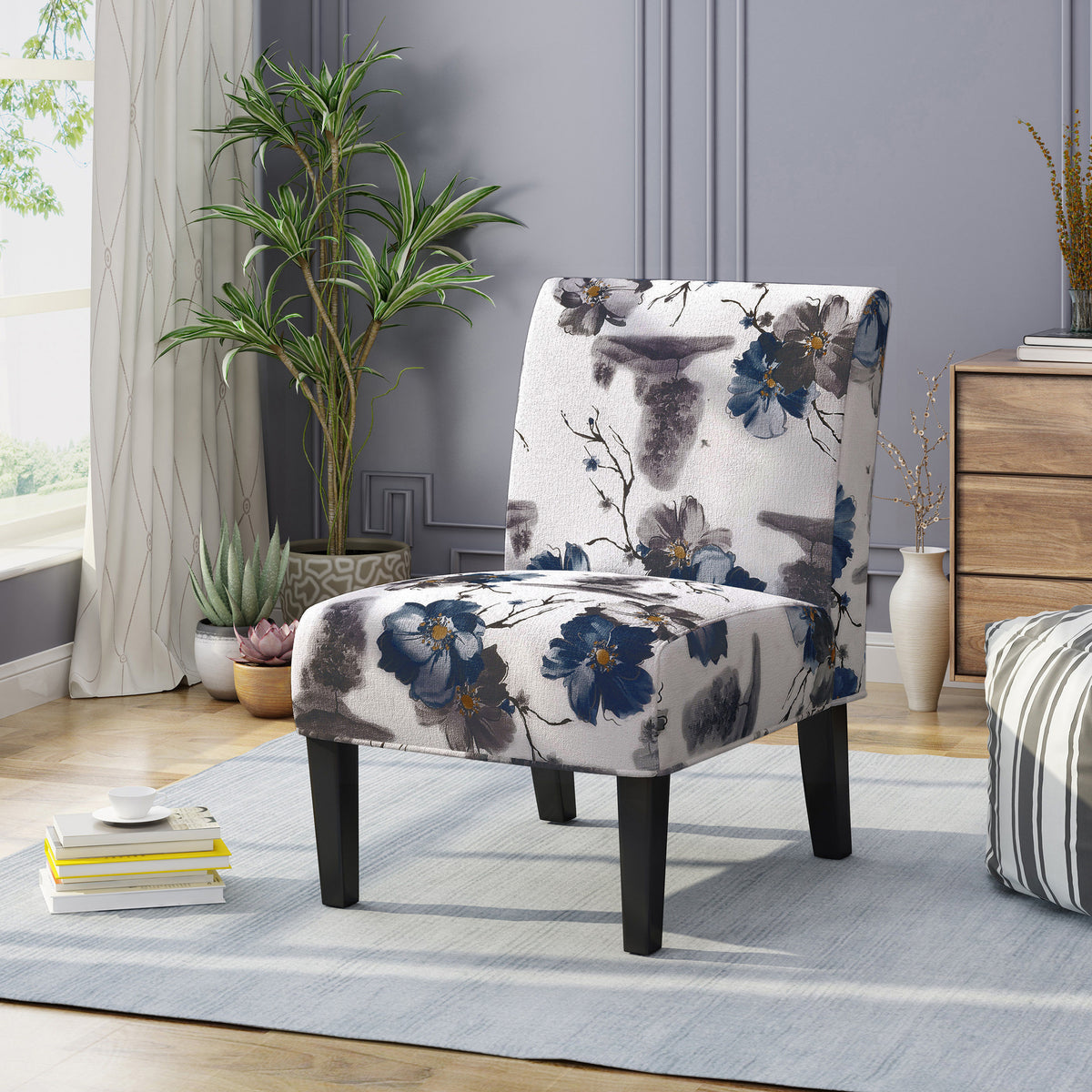 Modern Accent Chair for Living Rooms Beige