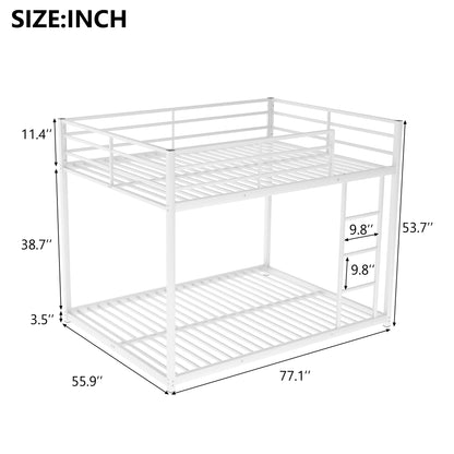 Full over Full Metal Bunk Bed