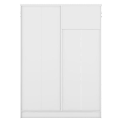 Hall Tree Storage Cabinet White