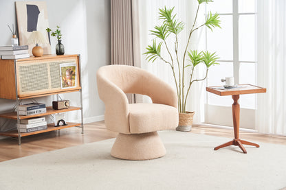 Swivel Accent Chair Nude