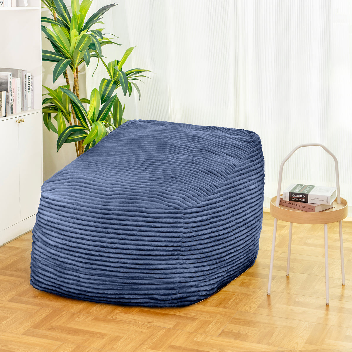 Faux Fur Bean Bag Lounge Chair