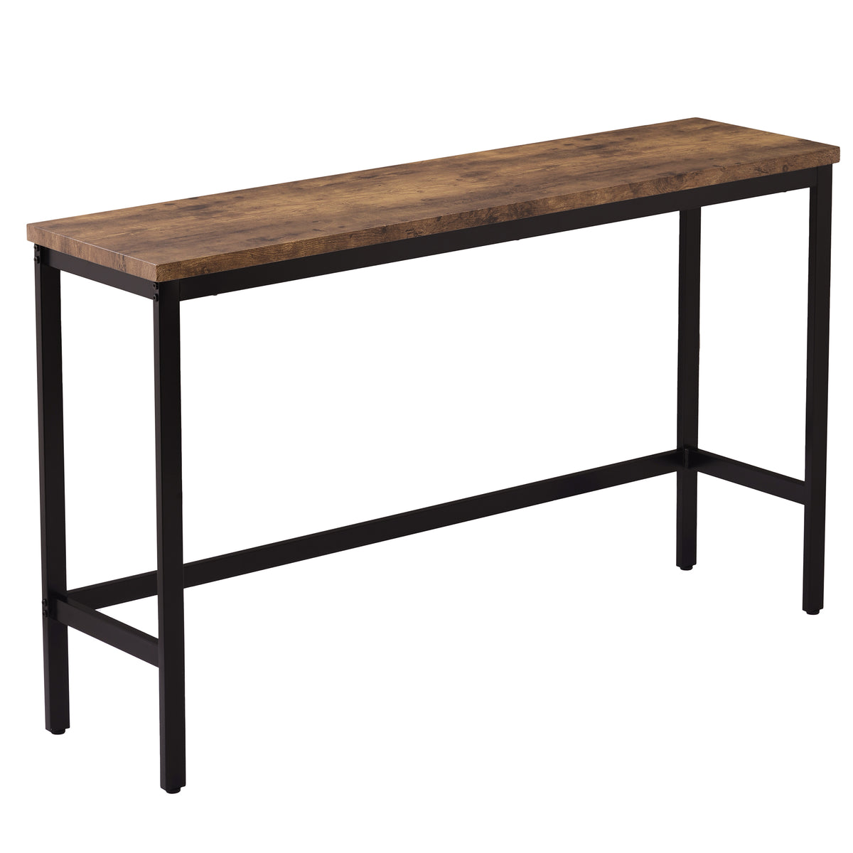 Counter Height Bar Table Set (4 pcs) – Brown