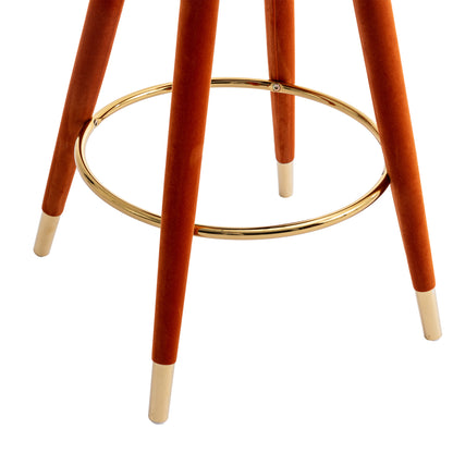 Counter Height Bar Stools Set of 2 Black