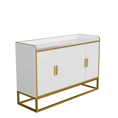 Modern Buffet Cabinet White Gloss