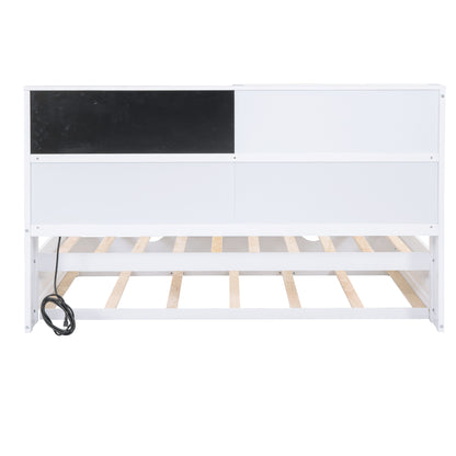 Twin Daybed with Storage White