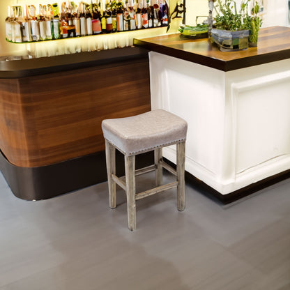 Aveline Counter Stools – Brushed Walnut