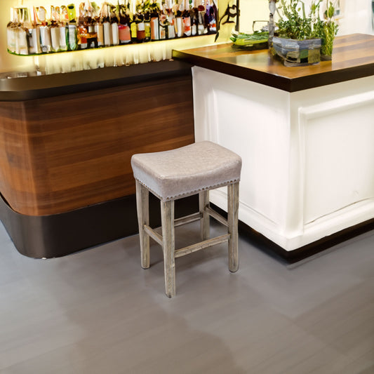 Aveline Counter Stools – Brushed Walnut
