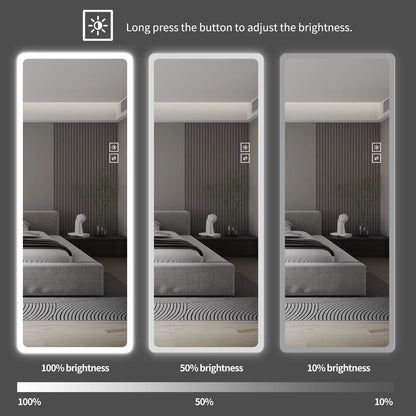 Full-Length LED Vanity Mirror – Wall Mounted