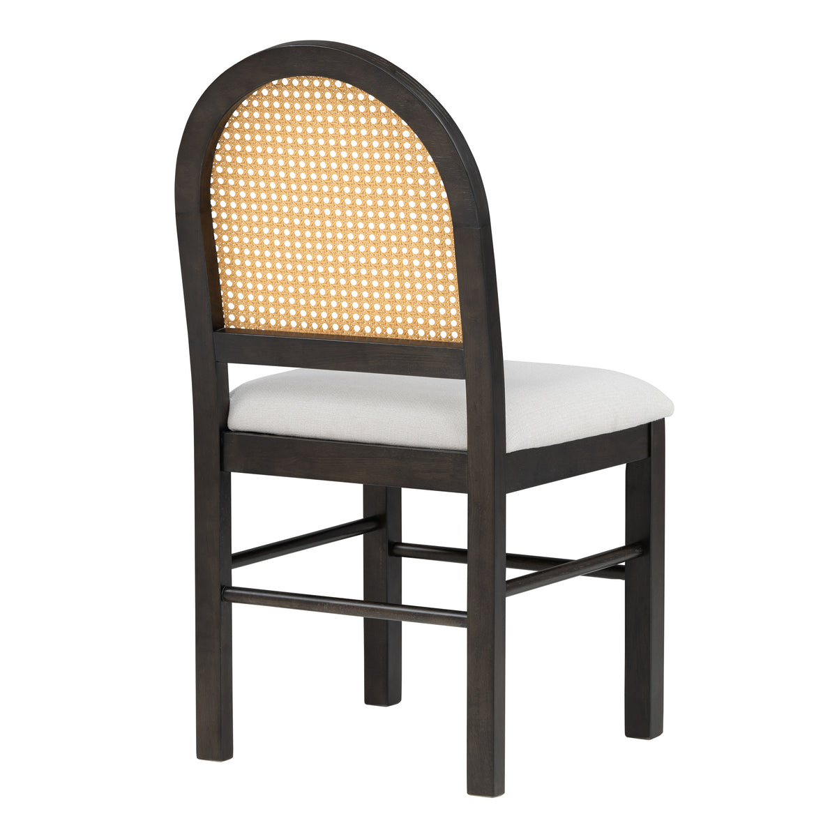 Retro Dining Set (5 pcs) – Espresso Finish