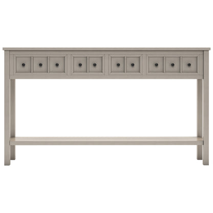 Rustic Entryway Console Table