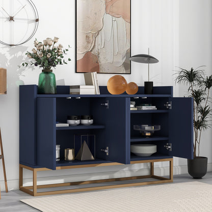 Trexm Modern Sideboard Navy