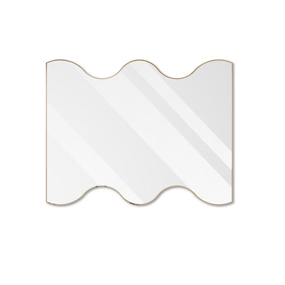 30x35” Rectangular Wall Mirror – Black Frame