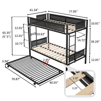 Double Metal Bed Frame Silver