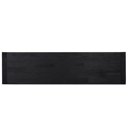 U-Style Entryway Console Table – 2 Drawers
