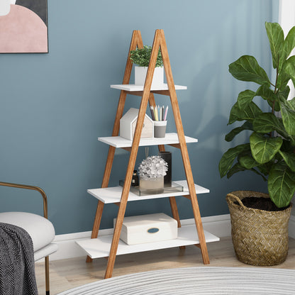 Oxford Bamboo Ladder Bookshelf