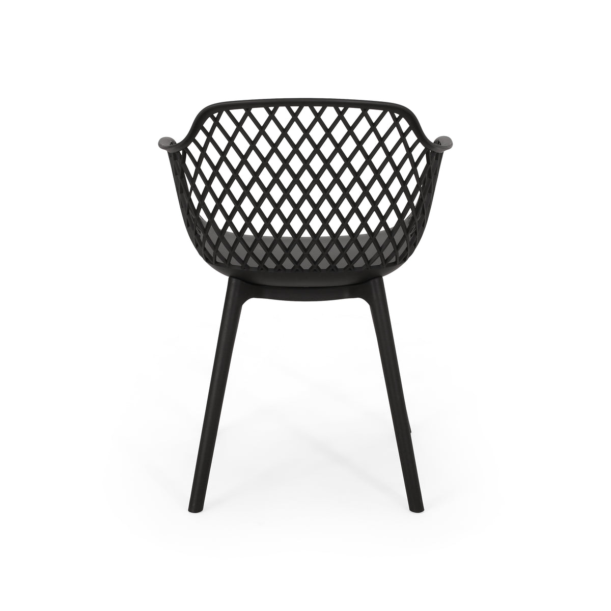 Poppy Fabric Accent Chair Gray
