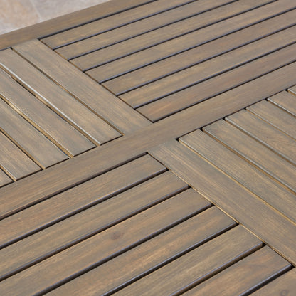 Wood Dining Table Natural Finish