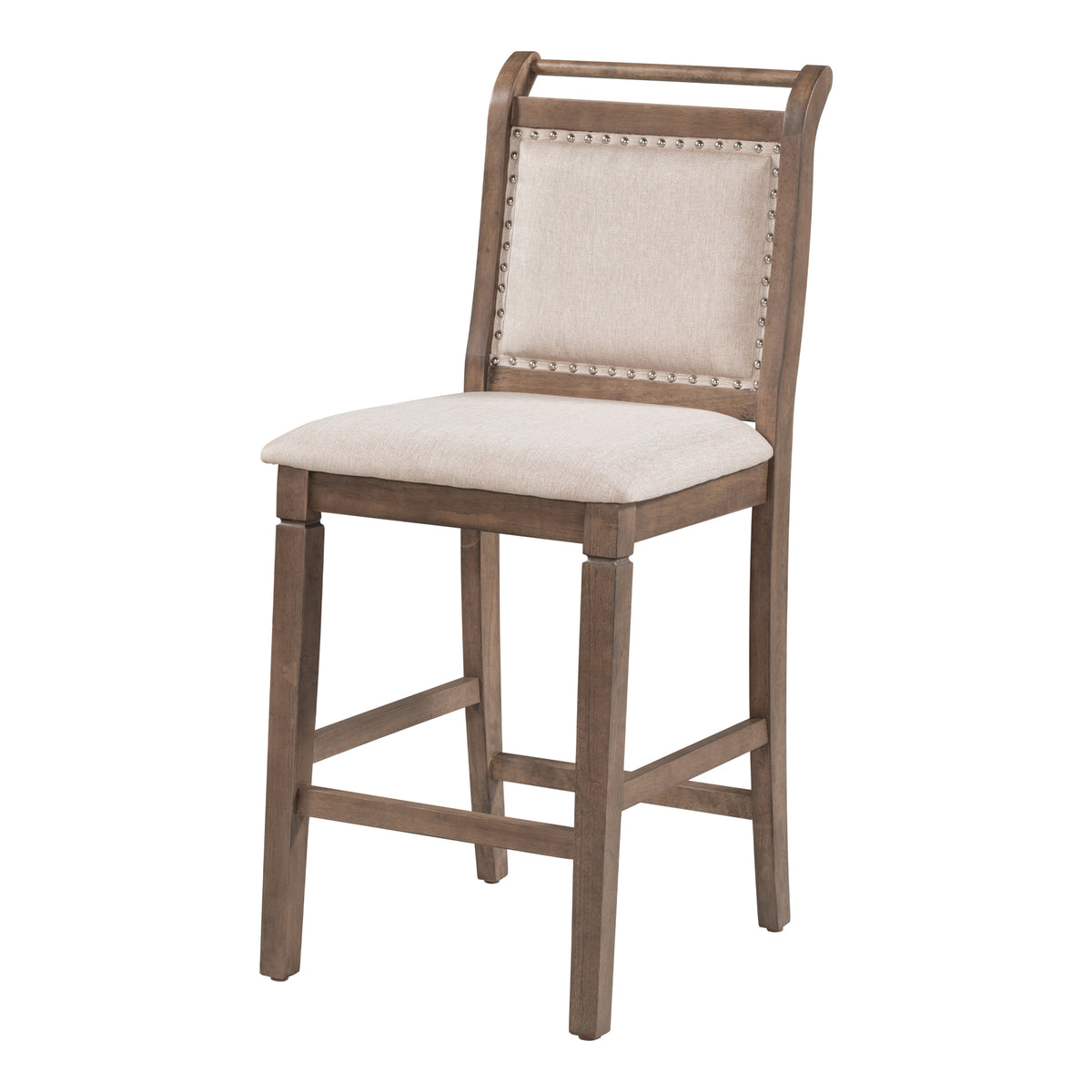 3-Piece Counter Dining Set Brown