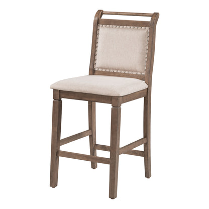 3-Piece Counter Dining Set Brown