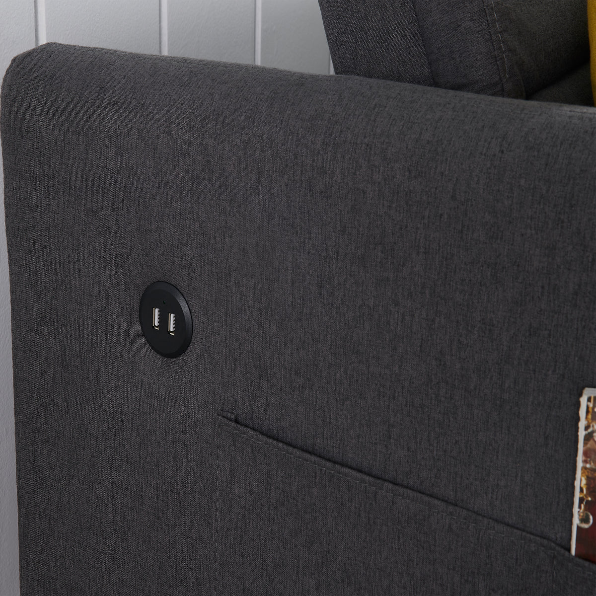 Twin Gray Sofa Bed