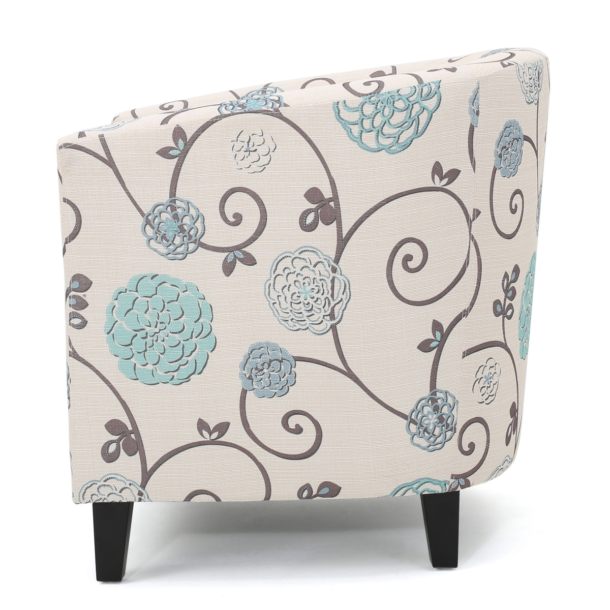 Plaza Velvet Club Chair – White