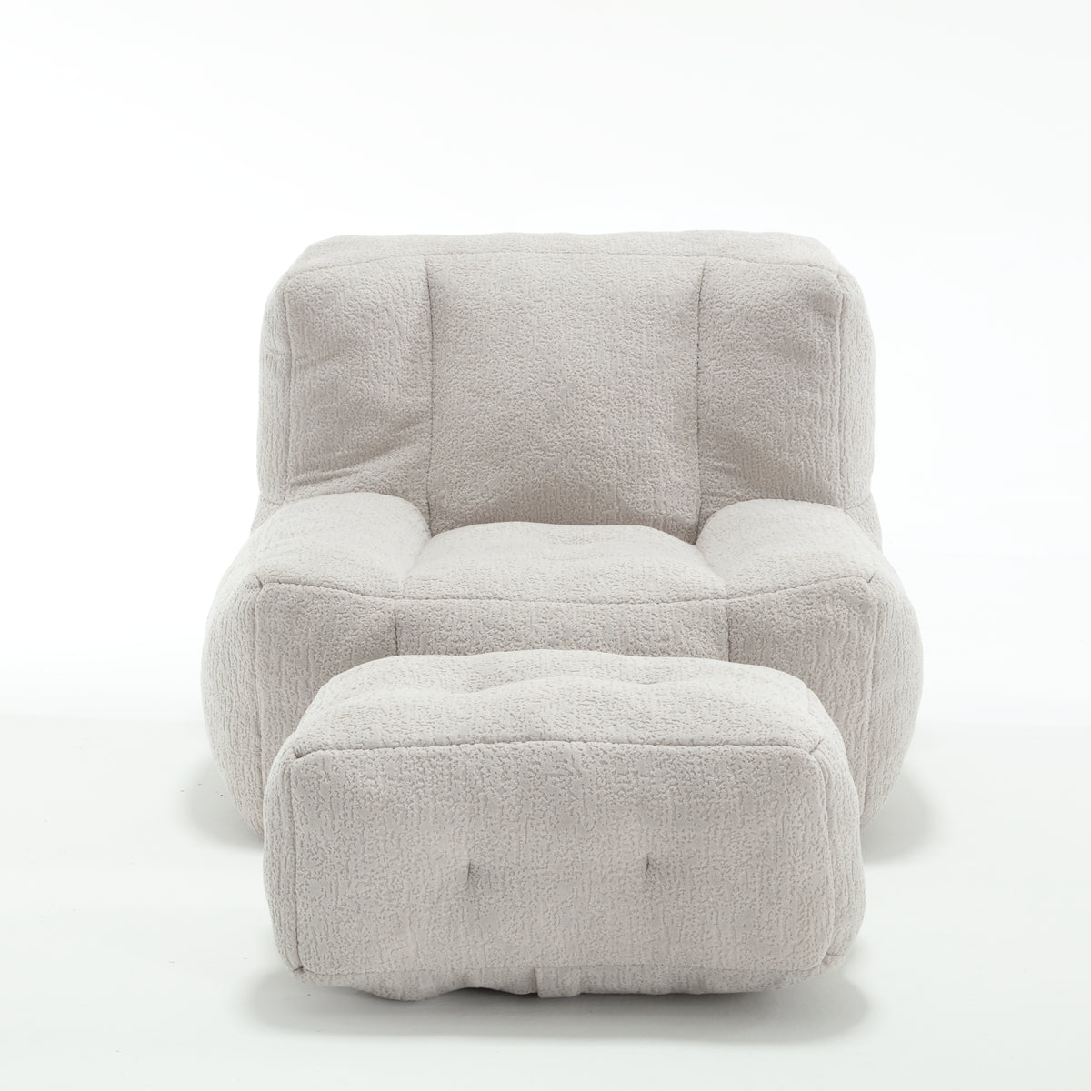 Fluffy Memory Foam Bean Bag Sofa – Indoor Lounge