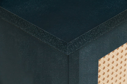 Rattan Sideboard Cabinet – Blue