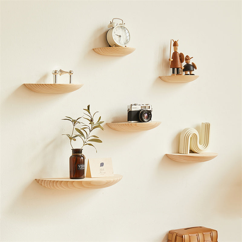 Semicircle Wall Shelf Display Stand