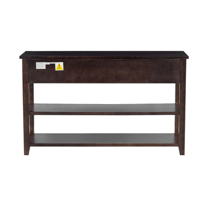 Retro Console Table Pine