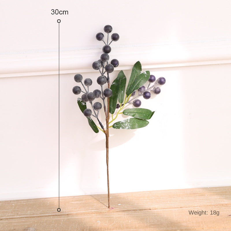 Artificial Berry Branch Decor