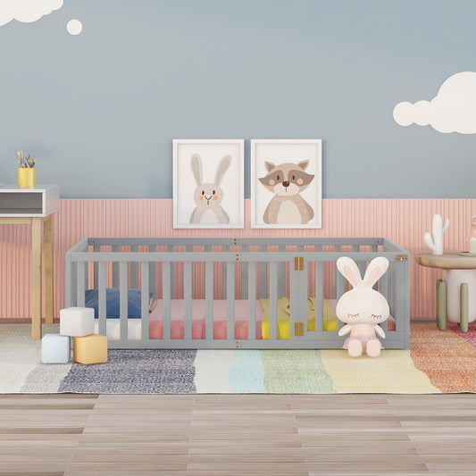 Twin Wood Daybed Gray