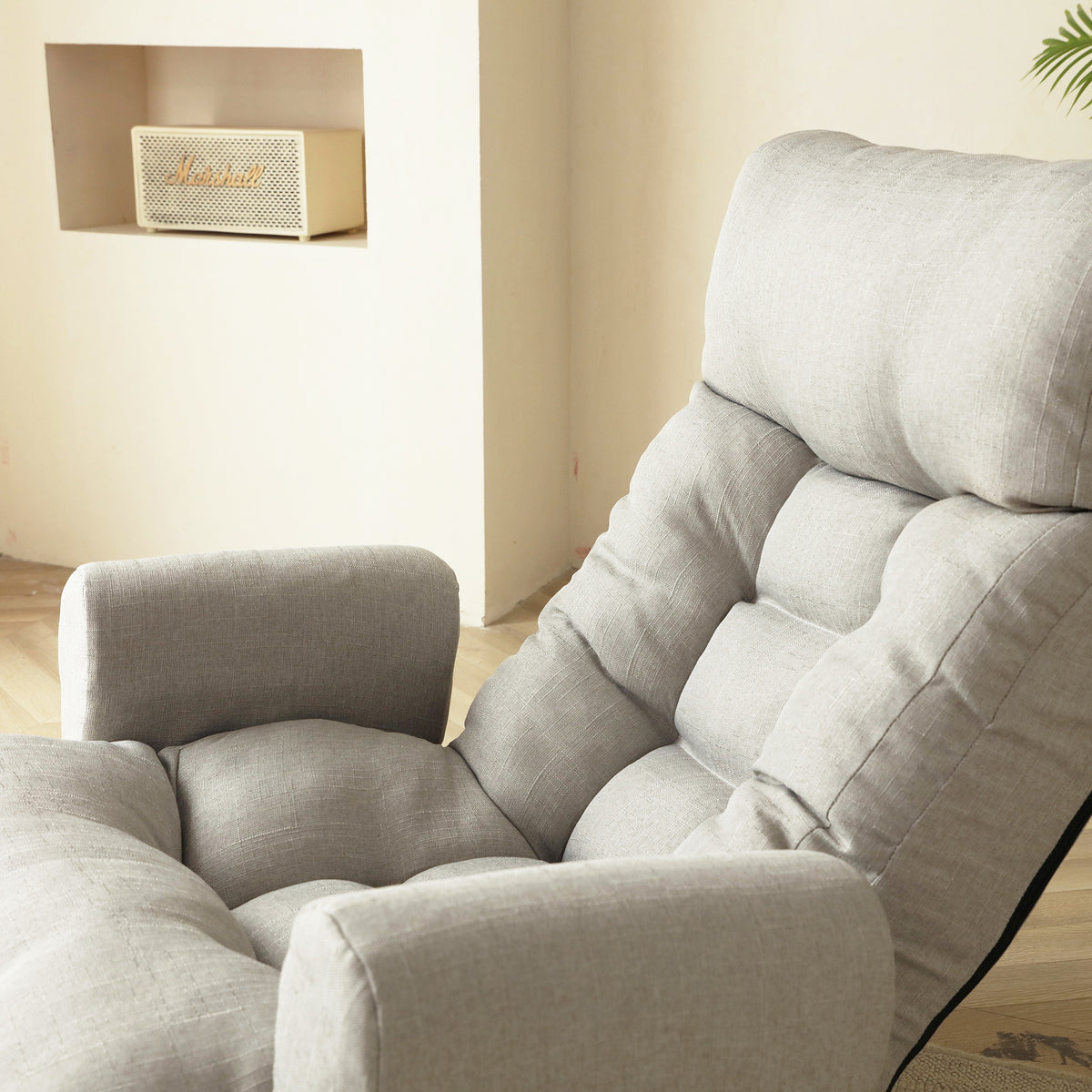 Adjustable Lounge Sofa Chair Gray