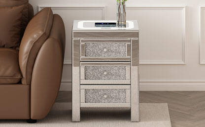 Silver Mirror Coffee Table