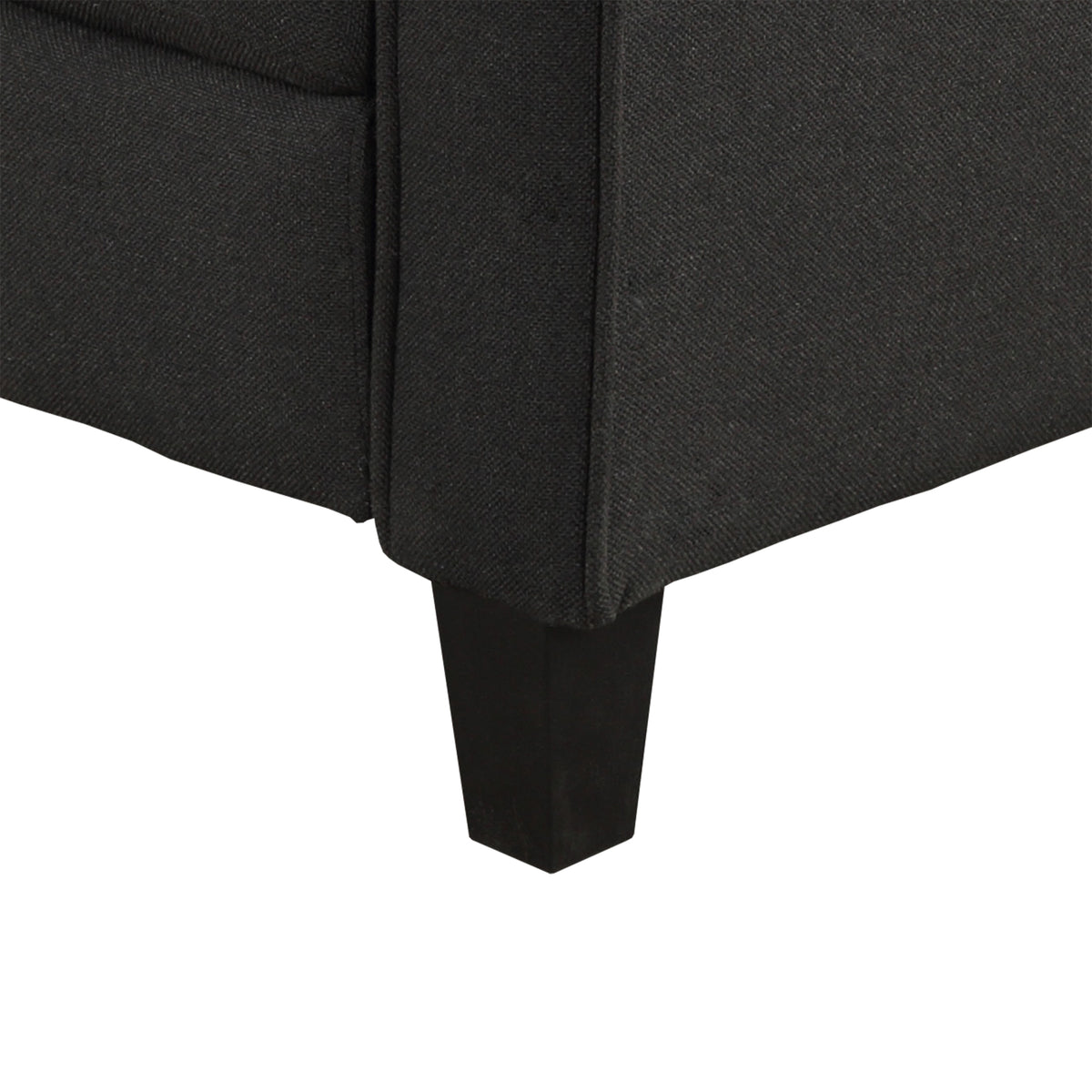 Recliner Armchair Black Finish