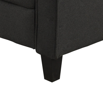 Recliner Armchair Black Finish