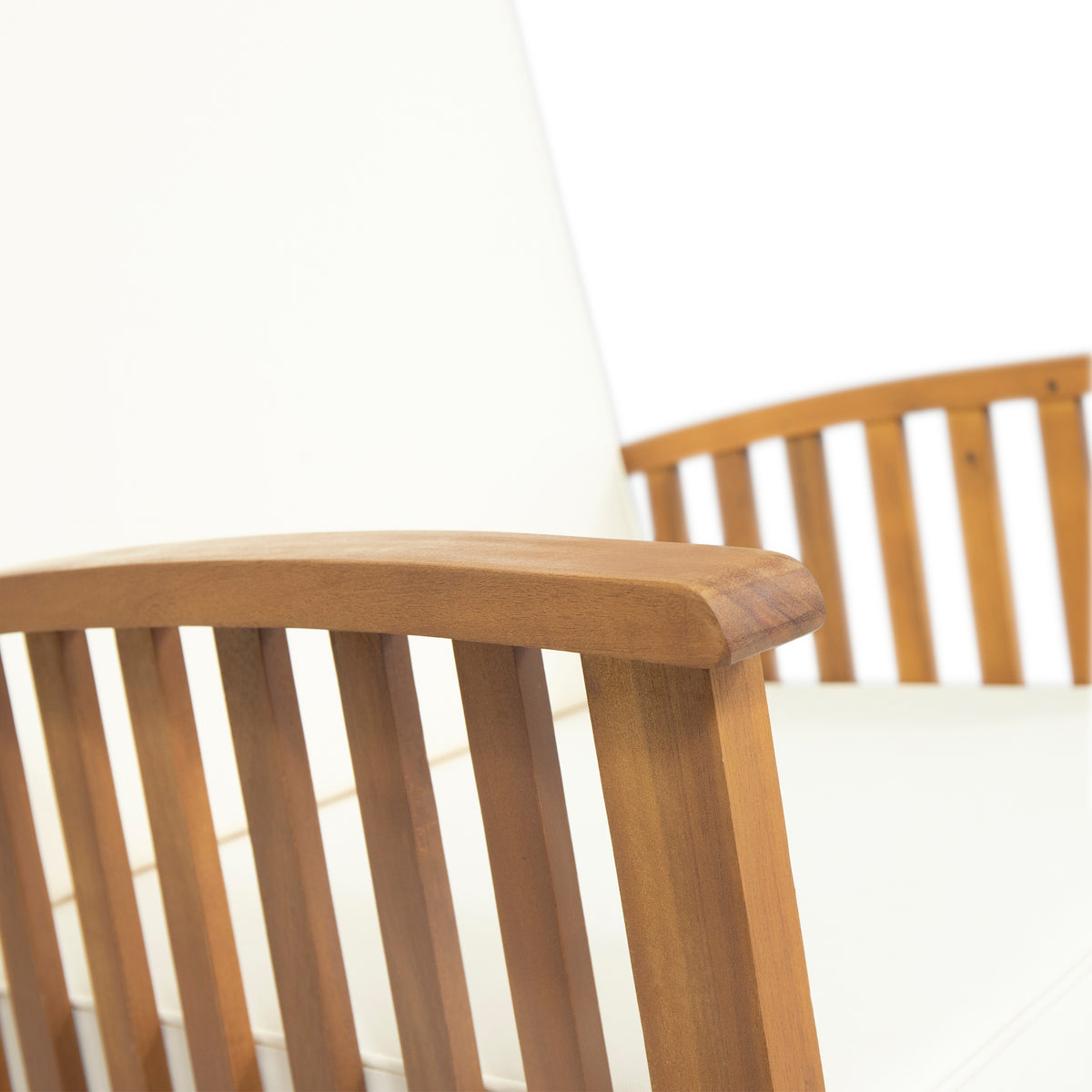 Casa Acacia Wood Rocking Chair