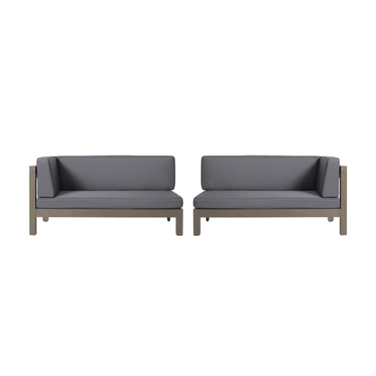 Brava Acacia Corner Bench Set